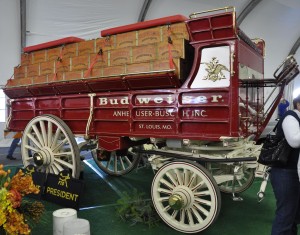 Budwiser Clydesdale Wagon