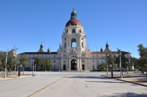 City Hall (facade), Pasadena, CA - 2013-12-25