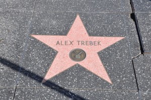 Hollywood Walk of Fame (Alex Trebek), Hollywood Blvd, Los Angeles,CA - 2103-12-25