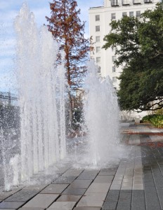 Lafayette Square Interactive Fountains, Baton Rouge, LA -  2013-12-12