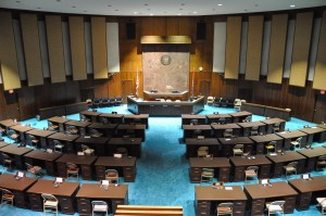 State Capitol (Current House Chamber from Balcony), Phoenix, AZ - 2013-12-20