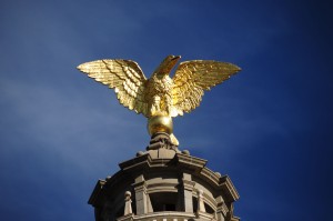State Capitol (Eagle Atop Dome), Jackson, MS - 2013-12-11