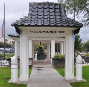 State House Grounds (Korean War Memorial - a), Phoenix, AZ - 2013-12-20