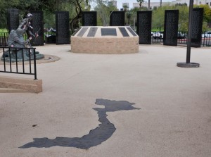 State House Grounds (Vietnam Veterans Memorial - a), Phoenix, AZ - 2013-12-20