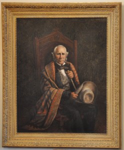Last painting of Sam Houston hangs in the House Chamber