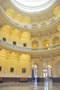 State House (Rotunda Balconies from the First Floor), Austin, TX - 2103-12-16