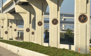 Texas Star on Bridges in Houston