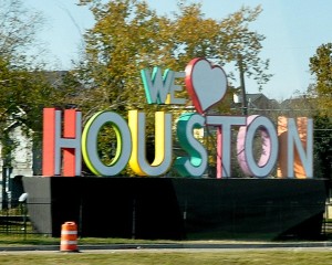 We Love Houston from I-10 (westbound), Houston, TX - 2013-12-115