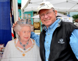 2014-01-25 - Dick and Queen Elizabeth II, Venice Beach Island, FL