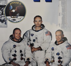 Apollo-11 Crew (Armstrong, Collins and Aldrin), JSC, Houston, TX - 2014-01-15