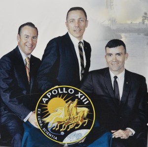 Apollo-13 Crew (Lovell, Swigert and Haise), JSC, Houston, TX - 2014-01-15