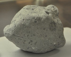 Breccia Moon Rock from Apollo-16 Mission, JSC, Houston, TX - 2014-01-15