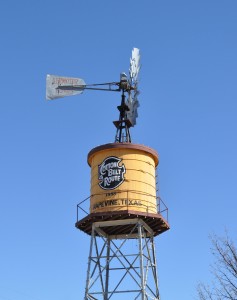 Cotton Belt Railroad Water Tower, Grapevine, TX - 2104-01-12