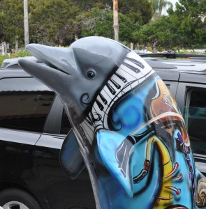 Decorative Dolphin (c), Venice, FL 2014-01-25