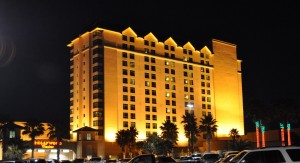 Hollywood Casino (nighttime), Bay St. Louis, MS - 2014-01-17