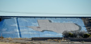 I-10 Bridge Mural (b), East of Van Horn, TX - 2014-01-09