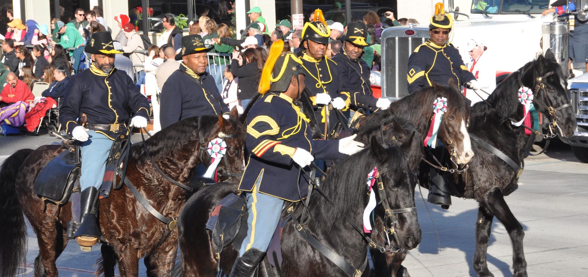 New Buffalo Soldiers (b), Tournament of Roses Parade, Pasadena, CA - 2014-01-01