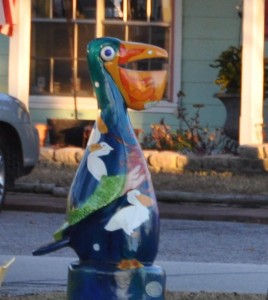 Pelican Statue (e), El Lago, TX - 2014-01-15