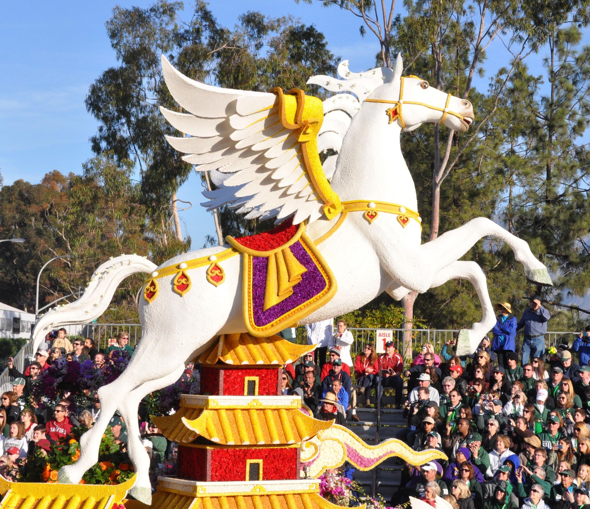 Singpoli Group - Pegasus (b), Tournament of Roses Parade, Pasadena, CA - 2014-01-01