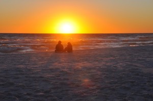Sunset (a), Grayton State Park Beach, Santa Rosa, FL - 2014-01-9