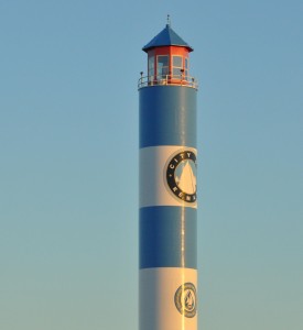 Water Tower and Lighthouse, Kemah, TX - 2014-01-15