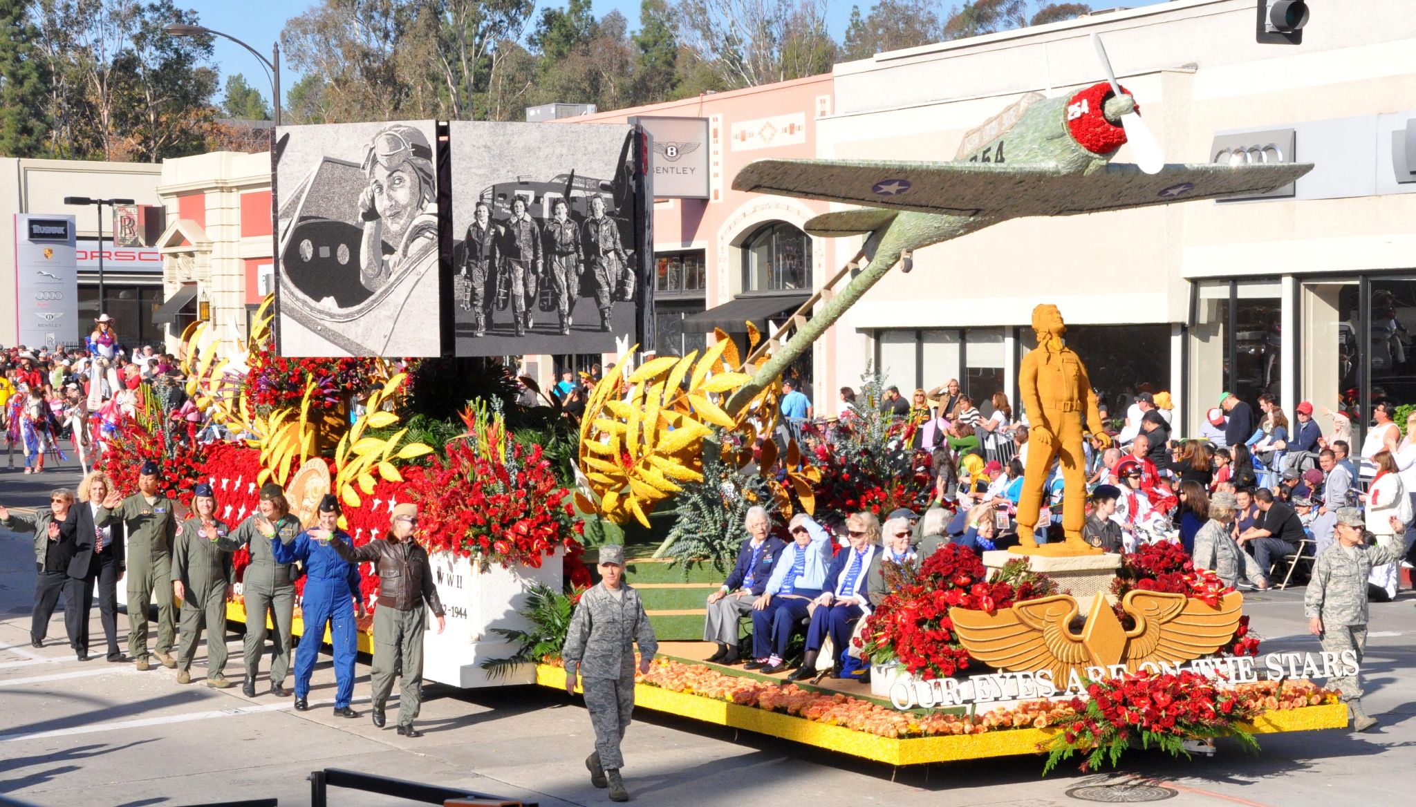 Wingtip-to-Wingtip Association (a), Tournament of Roses Parade, Pasadena, CA - 2014-01-01