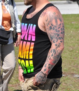 Tattooed Arm, Shark River Valley, Shark River, FL - 2014-03-26