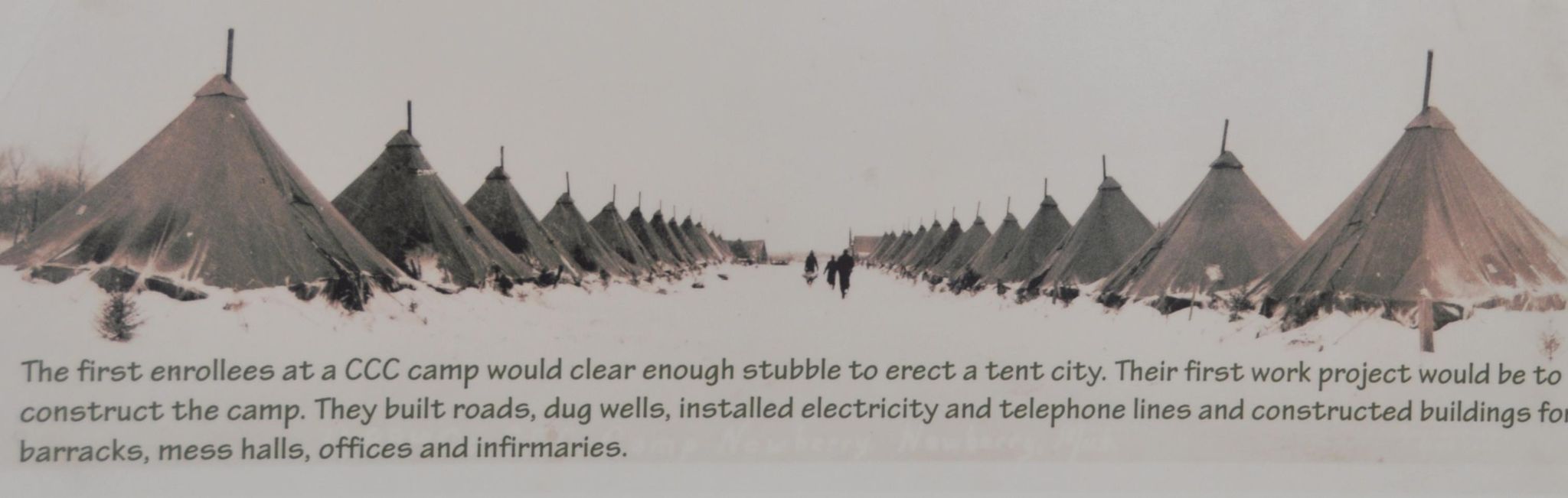 CCC Museum (Tents in Winter), Roscommon,  - 2014-08-04