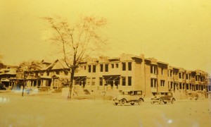 Photo of original building before 1928 rebuilding