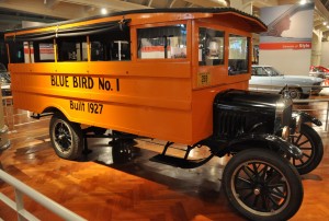 Henry Ford Museum (Blue BIrd 1 School Bus - 1927), Dearborn, MI - 2014-07-31