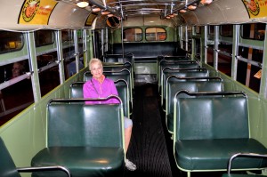 Henry Ford Museum (Segregated America - Rosa Parks Bus Seat), Dearborn, MI - 2014-07-31