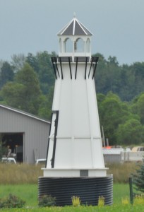 Lighthouse Along Route 37, MI - 2014-08-22