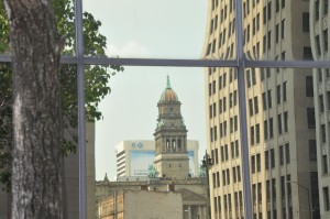 Old Wayne County Building (Reflection), Detroit, MI - 2104-08-01