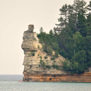Pictured Rocks (j - Miner's Castle -a), Lake Superior, Munising, MI - 2104-08-11