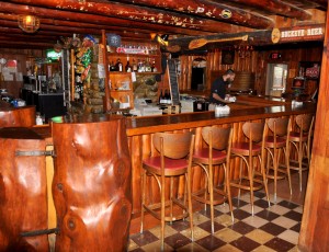 The Legs Inn (Interior - Bar), Cross Village, MI - 2014-08-17