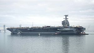 USS_Gerald_R._Ford_(CVN-78)_on_the_James_River_in_2013