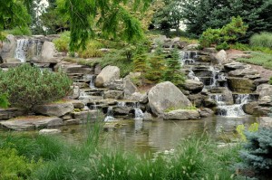 Waterfall (d), Frederik Meijer Gardens and Sclpture Park, Grand Rapids, MI - 2104-08-26