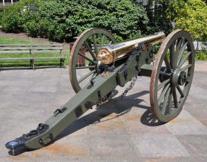 These cannons are actually used for special occasions