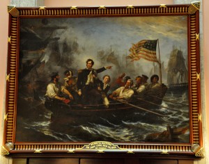 Perry’s Victory (in the Battle of Lake Erie on 8/23/1813)