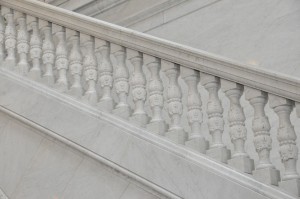 Ohio State Capitol (Senate Annex Building Stair Railing Posts), Columbus, OH - 2014-09-03