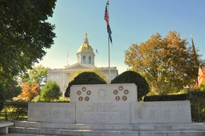 New Hampshire State Capitol (Grounds - Veterans Who  2014-10-04