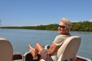 2015-03-25 - Debbie on Boat (a), Naples Motorcoach Resort, Naples, FL