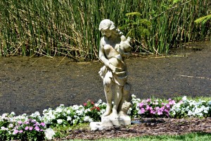 Statue by a Pond - The Ringling, Sarasota, FL - 2016-04-29