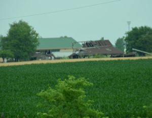 Collapsed Barn, Eastern Indiana - 2106-06-23