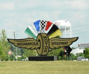 Indiana Speedway Sign,  Indianapolis, IN - 210-06-24