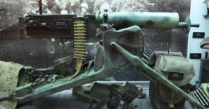Indiana War Memorial (German Maxim MG08 Machine Gun), Indianapolis, IN - 2016-06-24