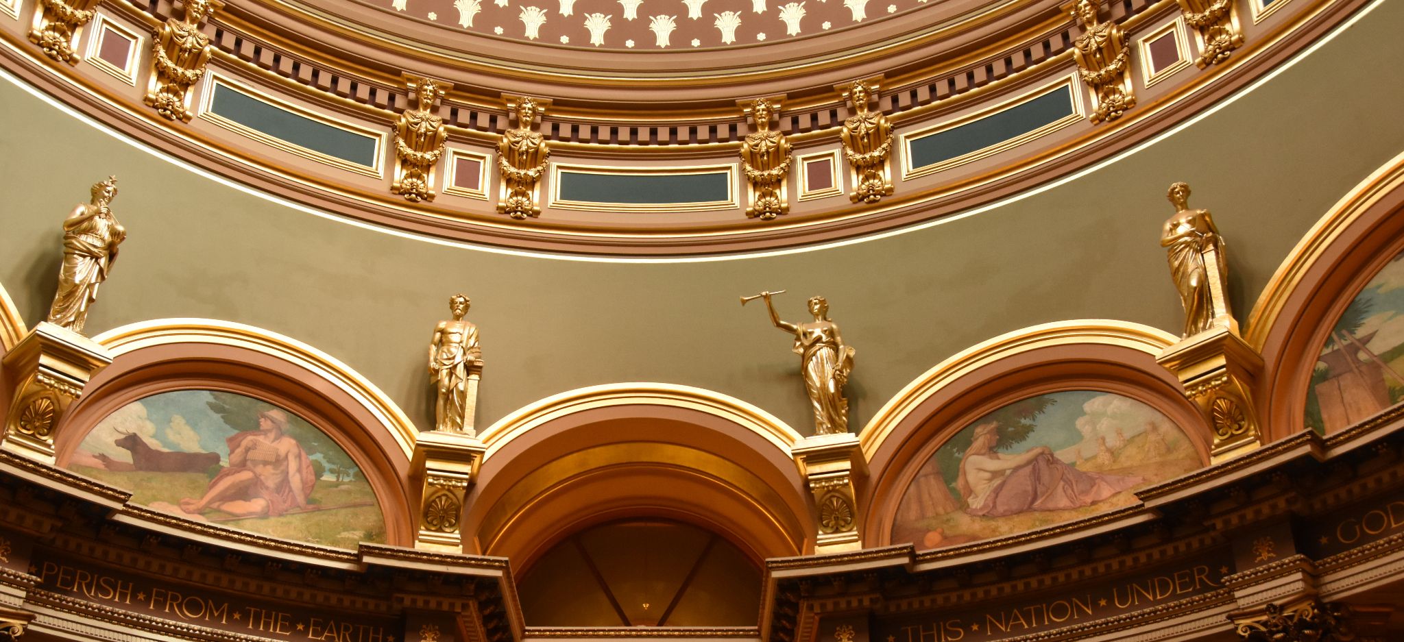 Iowa State Capitol (Second Floor States and Paintings - c), Des Moines, IA - 2016-06-30