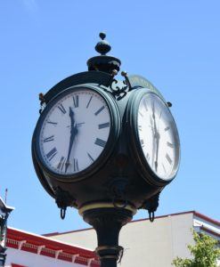 Public Clock, Washngton Street, Cape May, NJ - 2016-06-10