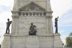 Soldiers' and Sailors' Monument (Base - b), Iowa Capitol Grounds, Des Moines, IA - 2016-06-30