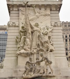 Soldiers and Sailors Monument (''Peacy''), Indianapolis, IN - 2016-06-24